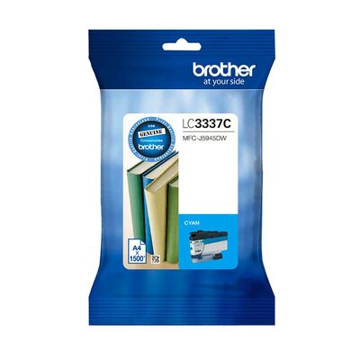 Brother LC3337 Cyan Ink Cart