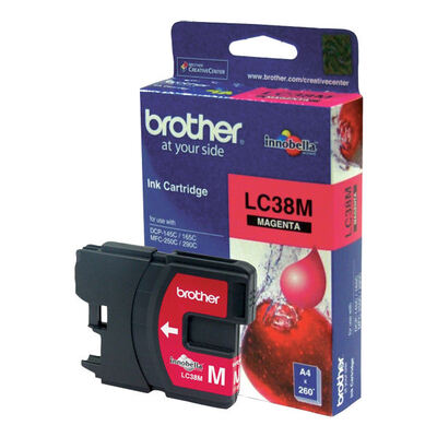 Brother LC38M Magenta Ink Cartridge Genuine