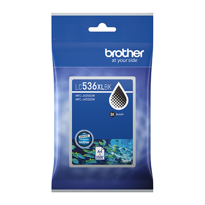 BROTHER LC-536XLBK, LC-536XLB Black Ink