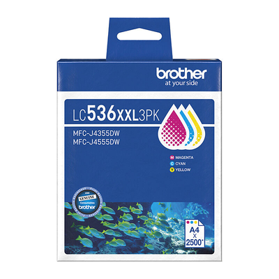 BROTHER LC-536XXL3PK, LC-536XXL CMY Pack
