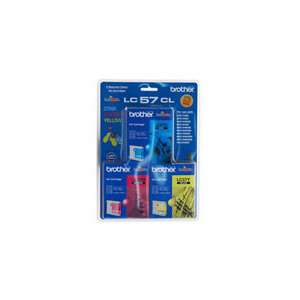Brother LC57 CMY Colour Pack Cartridge 400 pages each Colour