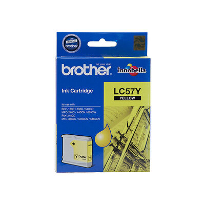 Brother LC57 Yellow Ink Cartridge