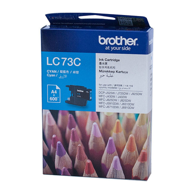 Brother LC-73C Cyan Ink Cartridge