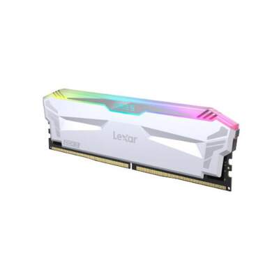 Lexar U-DIMM DDR5 6000 32GB KIT(16GB*2), CL38, THOR RGB White dual pack - LD5U16G60C38AG-RGD