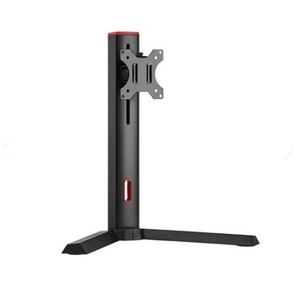Brateck Single Screen Classic Pro Gaming Monitor Stand Fit Most 17'-32' Monitor Up to 8kg/Screen --Red Colour VESA 75x75/100x100