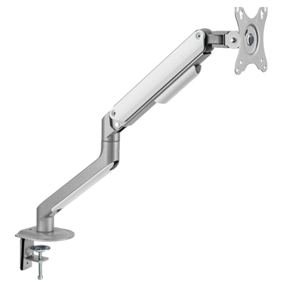 Brateck Single Monitor Economical Spring-Assisted Arm, Matte Grey