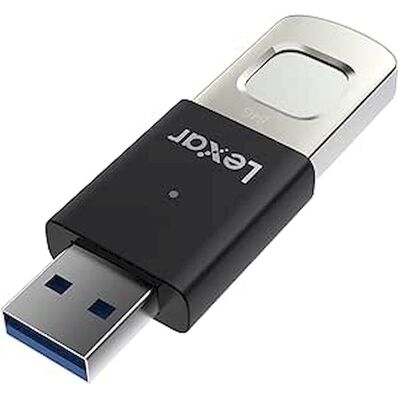Lexar LJDF35P128G-RNBNG JumpDrive Fingerprint F35 PRO 128GB USB3.0 Flash Drive