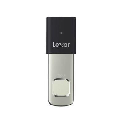 Lexar LJDF35P256G-RNBNG 256GB JumpDrive Fingerprint F35 PRO USB 3.2 Gen 1 Flash Drive 
