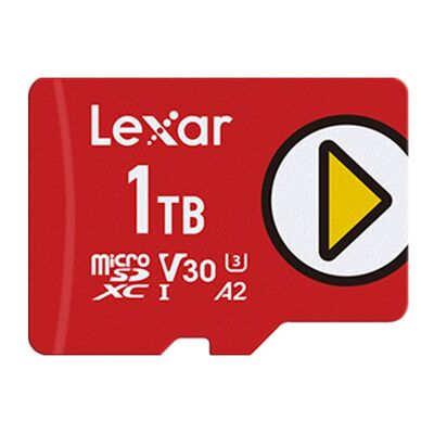 Lexar LMSPLAY001T-BNNNG 1TB PLAY microSDXC UHS-I Memory Card - 150MB/s