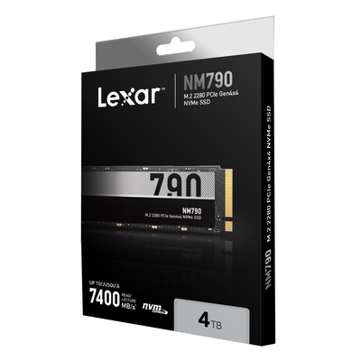 Lexar LNM790X004T-RNNNG NM790 4TB PCIe 4.0 NVMe M.2 SSD 