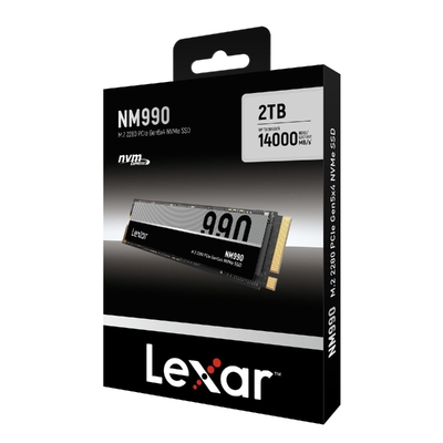 Lexar LNM990X002T-RNNNG NM990 2TB PCIe 5.0 NVMe M.2 SSD 