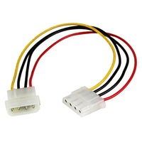 StarTech 12in LP4 Extender Cable 4pin Molex Power Extension - LP4POWEXT12