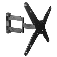 Brateck Ultra Slim Full Motion Single Arm Wall Mount for 23"-55" TVs - LPA39-443