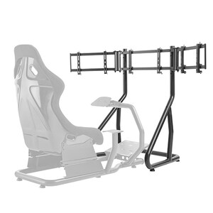 Brateck Triple Monitor Stand Perfect Viewing in the Game Fit Most 24'-32' Monitors Up to 10kg per screen