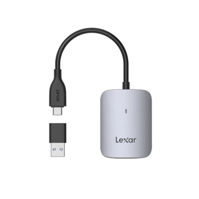 LEXAR CFexpressâ¢ Type A USB-C Reader transfer speeds up to 900MB CFexpress UHS-I Card