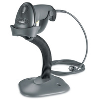 Zebra Barcode Scanner LS2208 - USB Kit, Black (with Stand)