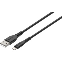 Blupeak 1.2m Apple MFi Certified Lightning to USB Cable - Black
