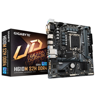 Gigabyte H610M S2H DDR4 LGA 1700 mATX DDR4 Motherboard