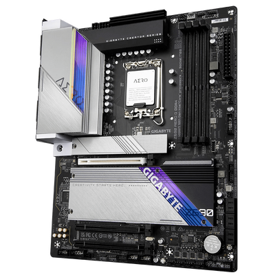 GIGABYTEIntel Z690 Creator MB w unique VisionLINK IO desig - M/B Z690 AERO G DDR4 Motherboard