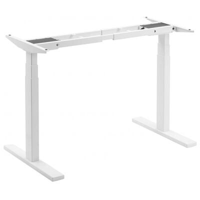 Brateck M09-23D-W High performance 3-Stage Dual Motor Sit-Stand Desk