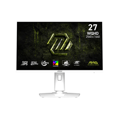 MSI MAG 274QRFW X32 27in QHD 320Hz Rapid IPS White Gaming Monitor