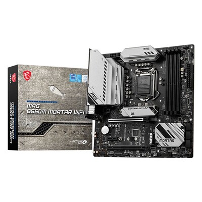 MSI MAG B560M MORTAR WIFI Intel LGA 1200 Micro-ATX Motherboard