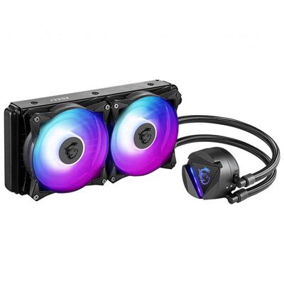 MSI MAG CORELIQUID 240R 240mm RGB AIO Liquid CPU Cooler - V2 - CORE FROZR XL