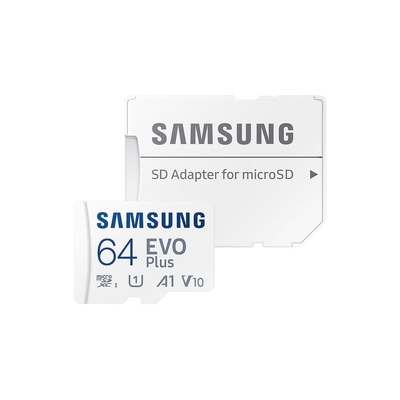 Samsung MB-MC64SA-APC 64GB EVO Plus microSDXC V10 A1 U1 Memory Card - 160MB/s