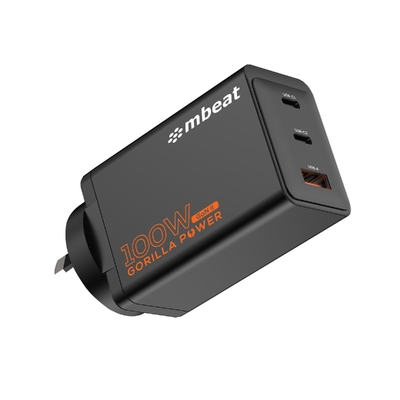 mbeat MB-PD100W2CA-K Gorilla Power PD 100W GaN II USB-C Charger