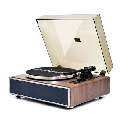 Mbeat MB-PT-38 Hi-Fi Bluetooth Turntable with Speakers