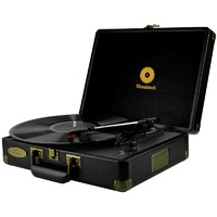 mbeat Woodstock Retro Turntable - Black