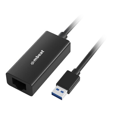 Mbeat 15cm USB 3.0 Gigabit Ethernet Adapter - MB-U3GL-1K