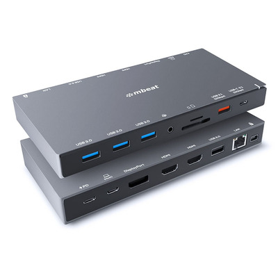 Mbeat 15-in-1 Triple Display USB-C Dock