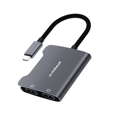 mbeat ToughLink USB-C to Dual HDMI Adapter - MB-XAD-CDHD