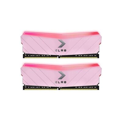PNY XLR8 RGB 16GB (2x 8GB) DDR4 3200MHz Memory - Pink
