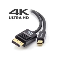 ALOGIC 1m Mini DisplayPort to DisplayPort Cable Ver 1.2 Male to Male MDP-DP-01-MM