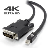 Alogic Elements ACTIVE 2m Mini DisplayPort to DVI-D Cable with 4K Support (M/M)