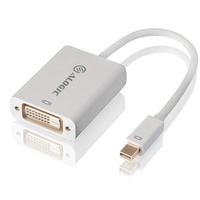 Alogic Premium 15cm Mini DisplayPort to DVI Adapter (M/F) White