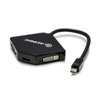ALOGIC 3in1 Mini DisplayPort to HDMI/ DVI/ VGA Adapter Male to 3 Female MDP-VGDVHD-ADP