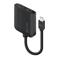 Alogic Mini DisplayPort to Dual DisplayPort 1.2 Adapter - 4K - 30 Hz