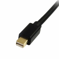 StarTech 0.9m DisplayPort to mini-DisplayPort Adapter Cable (M/M), Black - MDP2DPMM3
