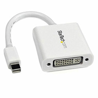 StarTech Mini DisplayPort to DVI Adapter, White - MDP2DVIW