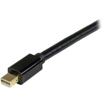 StarTech 6 ft / 2m Mini DisplayPort to HDMI Converter Cable, 4K - MDP2HDMM2MB