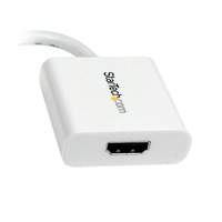 StarTech Mini DisplayPort to HDMI Adapter, White - MDP2HDW