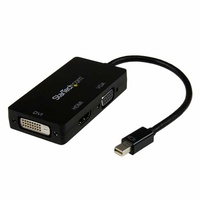 StarTech Mini DisplayPort to VGA DVI HDMI Adapter - MDP2VGDVHD