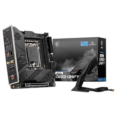 MSI MEG Z690I UNIFY LGA 1700 Mini-ITX Motherboard