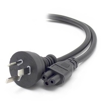 Alogic 2m Aus 3 Pin Wall to IEC C5 (M/F)
