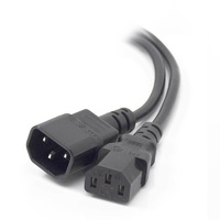 Alogic 1m IEC C13 to IEC C14 Computer Power Extension Cord (M/F)