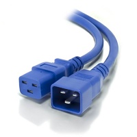 Alogic 2m IEC C19 to IEC C20 Power Extension (M/F) Cable Blue