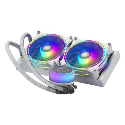 Cooler Master MasterLiquid ML240 Illusion ARGB AIO Liquid CPU Cooler - MLX-D24M-A18PW-R1